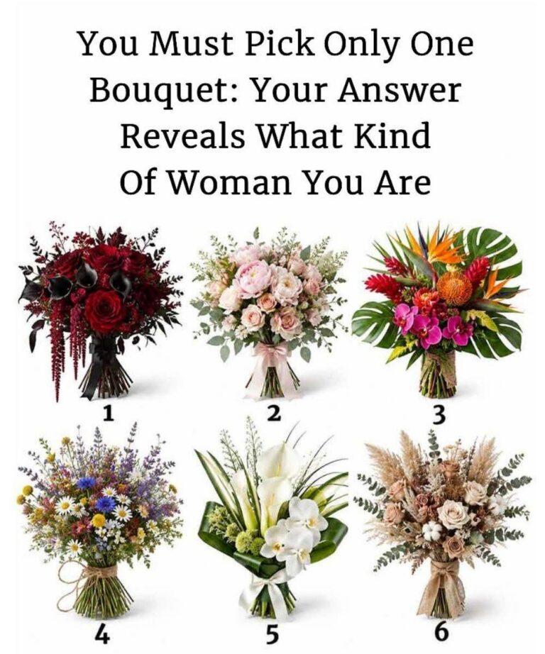 Pick One Bouquet and Discover What It Reveals About You
